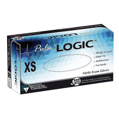Pulse® LOGIC™ Nitrile Exam Gloves – Extra Small (300/Bx)