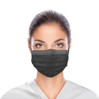 Face Mask Level 1 Ear-Loop Black