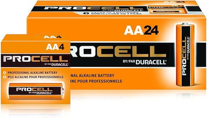 Duracell Procell AA Batteries 24 Pack  (packaging may vary)